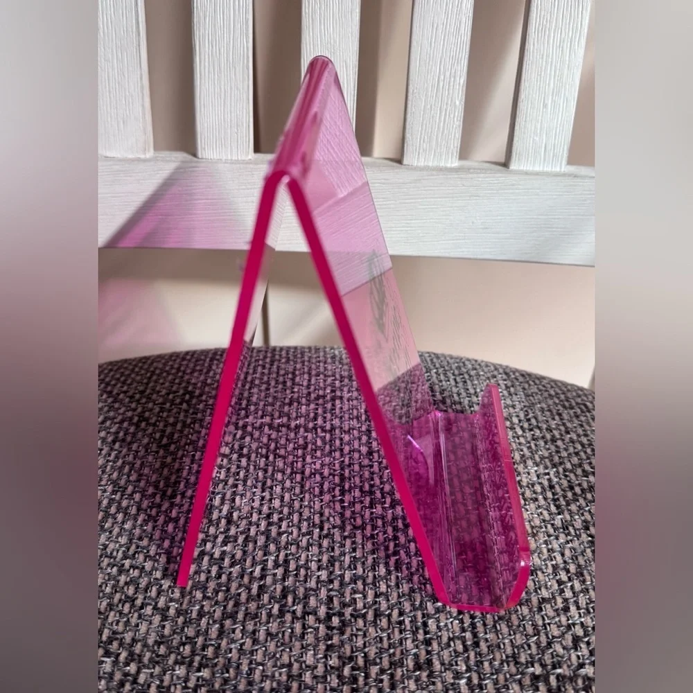 Juicy Couture Pink Acrylic Tablet & Cookbook Holder